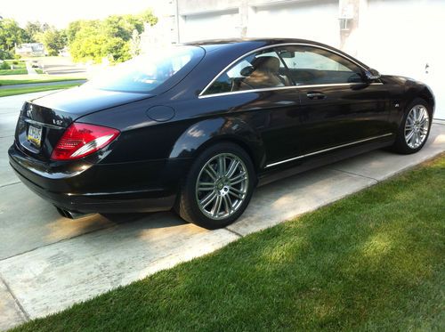 2008 mercedes benz cl 600 rare designo package v12 5.5 liter - msrp $ 161,405