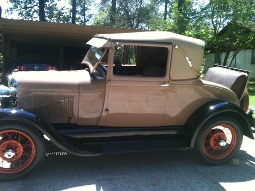 1929 ford model a sport coupe