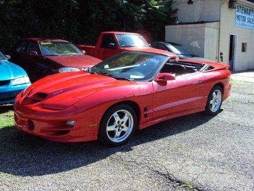 2001 pontiac firebird trans am convertible 2-door 5.7l