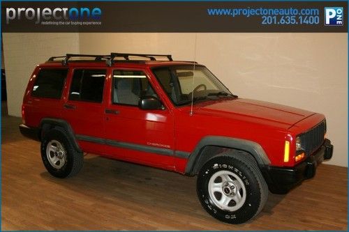 1998 jeep cherokee sport red 180k miles