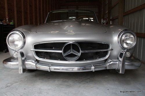 Mercedes 190 sl, 4 speed manual, hardtop, older restoration, good, no reserve