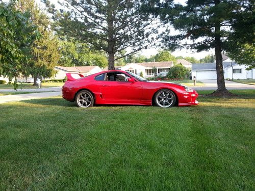 1994 toyota supra 1000+rwhp single turbo fully built targa low miles!!