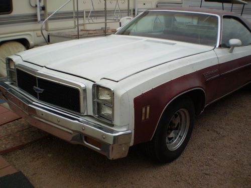 1976 chevrolet  el camino  daily driver or project  arizona car  ac