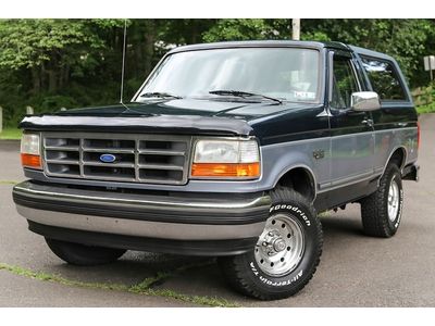 1995 ford bronco 4wd 4x4 low miles 84k miles v8 5.8l serviced
