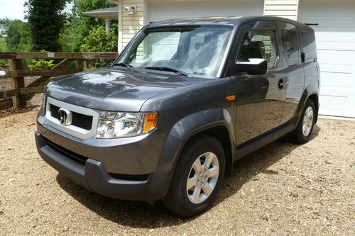 2010 honda element ex 4wd auto w/navi 39k miles xm back-up camera dog friendly