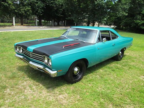 1969 plymouth road runner 383 4 speed