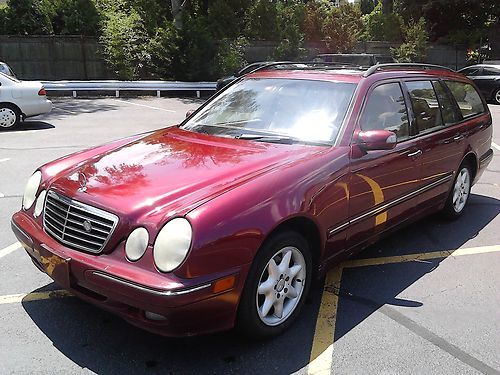 2000 mercedes-benz e320 4matic wagon 4-door 3.2l for parts/as is