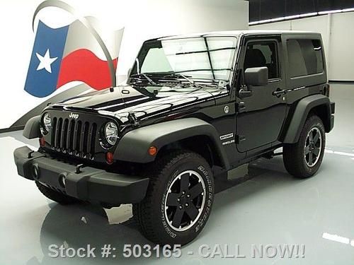 2013 jeep wrangler 4x4 sport auto hardtop 18's only 14k texas direct auto