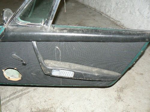 1970 Porsche 911E targa roller for restoration Irish Green with tan interior, image 20