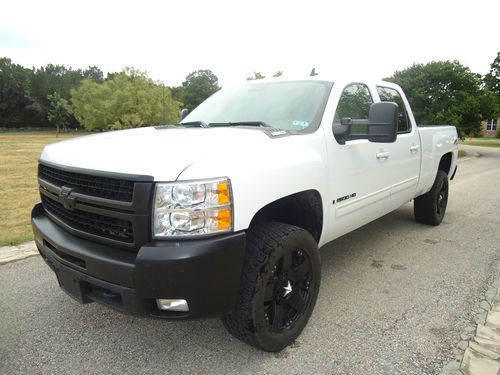 2009 chevrolet silverado 2500hd 4x4 crew cab z71 ltz duramax diesel 4wd loaded