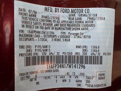 NO RESERVE 2007 FORD FOCUS SE CLEAN DRIVES GREAT CD/MP3, image 37