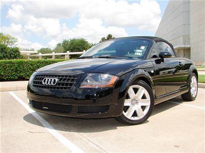 05 audi tt roadster power soft black convertible top,very clean,runs gr8!!