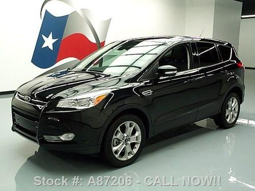 2013 ford escape sel ecoboost pano sunroof 18's 15k mi texas direct auto