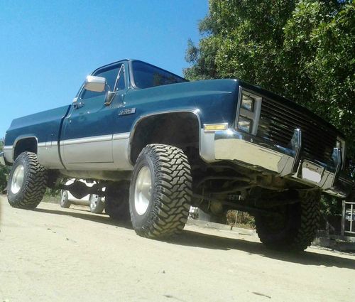 1987 gmc sierra classic 4x4 1500 pickup, 5.7l, lifted, clean