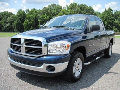 2007 dodge ram 1500 slt patriot blue bed liner quad cab 2wd