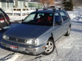 Volkswagon golf 1997 5sp 4dr trek, brand new tires, ran last week, need it gone!