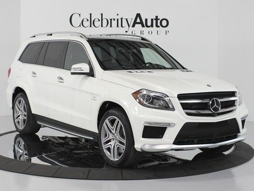 2013 mercedes benz gl63 amg 4matic diamond white/blk