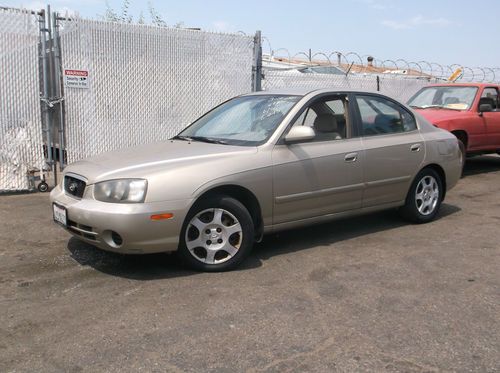 2001 hyundai elantra, no reserve