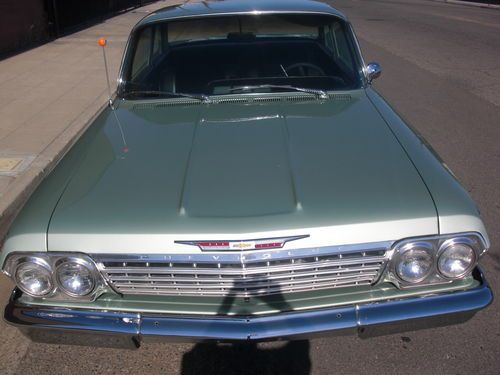 1962 BEL AIR / 2 DOOR POST  (( NOT A BUBBLETOP )) SOLID CALIFORNIA CAR !!!!, US $16,500.00, image 15