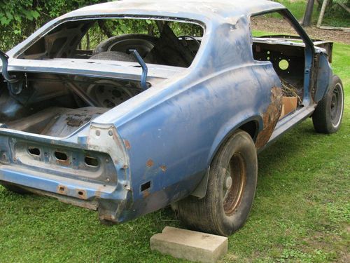 1969 mercury cougar eliminator body shell