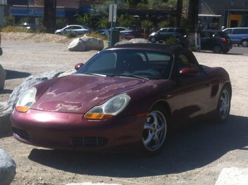 1999 porsche boxster, 986, convertible, automatic / tiptronic, 180,500 mi ca usa