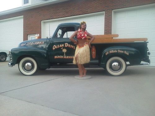 1953 5 window chevorlet pickup,,,super nice and solid