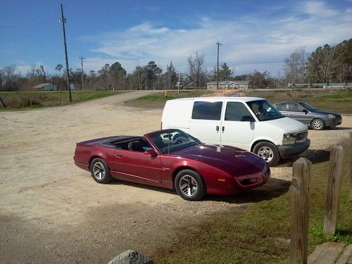 1991 pontiac firebird base convertible 2-door 3.1l