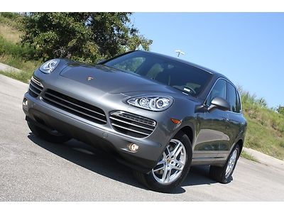 Cayenne v6 tiptronic demo special! porsche dealer, new &amp; untitled, 100k warranty