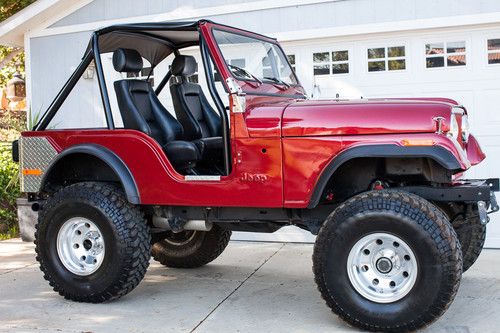 1976 jeep cj-5  less than 5,000 miles  since overhaul  clean  well taken care of