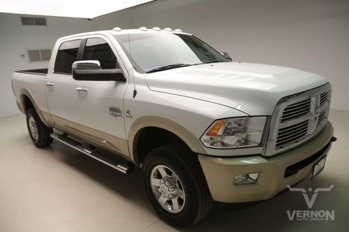 2012 laramie longhorn crew 4x4 navigation sunroof leather we finance 34k miles