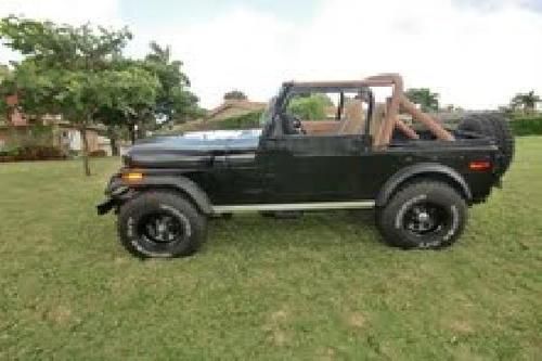 1978 jeep cj7 renegade sport utility 2-door 5.0l