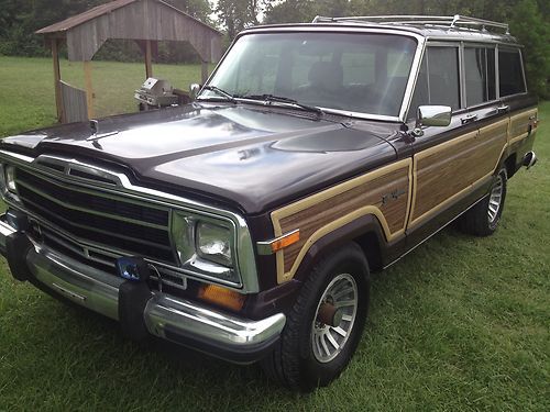 1989 jeep grand wagoneer base sport utility 4-door 5.9l