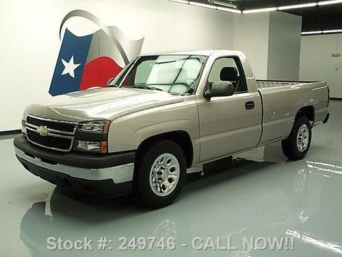 2006 chevy silverado work truck regular cab longbed 53k texas direct auto