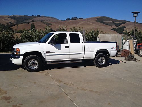 2006 gmc 2500 duramax diesel 4x4 only 58k