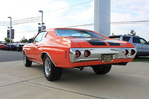 *** super clean &amp; solid 1972 chevelle *** aluminum headed small block ***