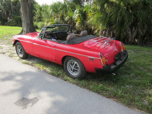 1980 MG MGB MK IV Roadster Convertible 2-Door 1.8L B-series 4-spd LHD, image 2