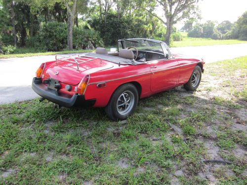 1980 MG MGB MK IV Roadster Convertible 2-Door 1.8L B-series 4-spd LHD, image 7