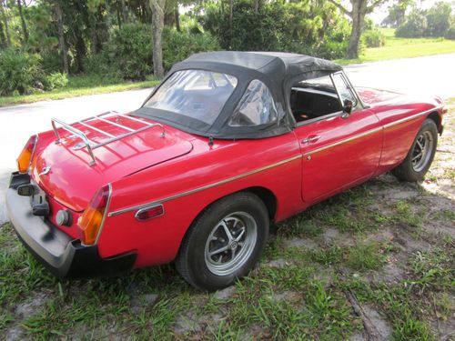 1980 MG MGB MK IV Roadster Convertible 2-Door 1.8L B-series 4-spd LHD, image 14