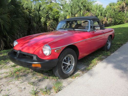 1980 MG MGB MK IV Roadster Convertible 2-Door 1.8L B-series 4-spd LHD, image 16