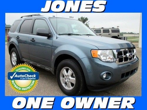 2012 ford escape xlt - sunroof - leather - sync - steel blue metallic