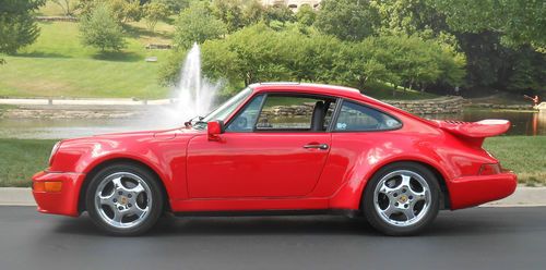 1989 porsche 911 carrera 4 coupe 2-door 3.6l wide body