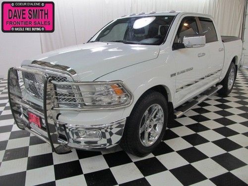 2011 crew cab short box heated leather tint tow hitch tube steps spray liner