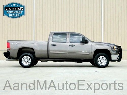 08_gmc_2500hd_crew cab_4x4_6.6l duramax_allison_new tires_leather_tx