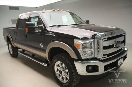 2013 srw lariat crew 4x4 fx4 navigation sunroof leather 20s aluminum diesel