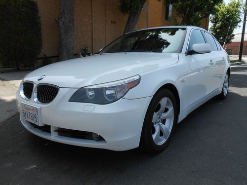 2007 bmw 525i base sedan 4-door 3.0l
