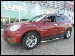 2013 chevrolet/equinox/awd/lt/4dr/red/automatic/sat radio/clean carfax