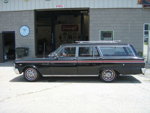 Rare 1963 ford fairlane 500 ranch wagon ltd 4.3 260 v8