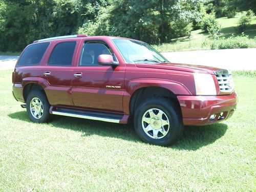 2002 cadillac escalade 119k miles nice clean 6.0 3rd row loaded low reserve!!!