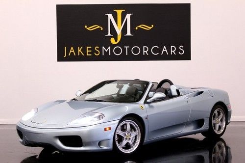 2003 360 spider 6-speed, 14k miles, fresh belt service, highly optioned,pristine