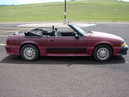 1989 Mustang Black Interior